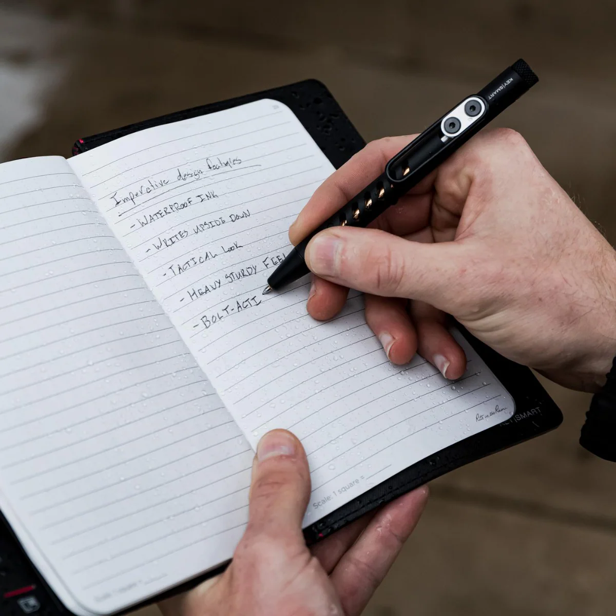 Tactiv® Bolt Action Pen | 100% Waterproof | Rugged Grip - Image 4